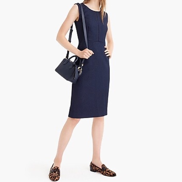 J. Crew Navy Portfolio Dress - Picture 2 of 6